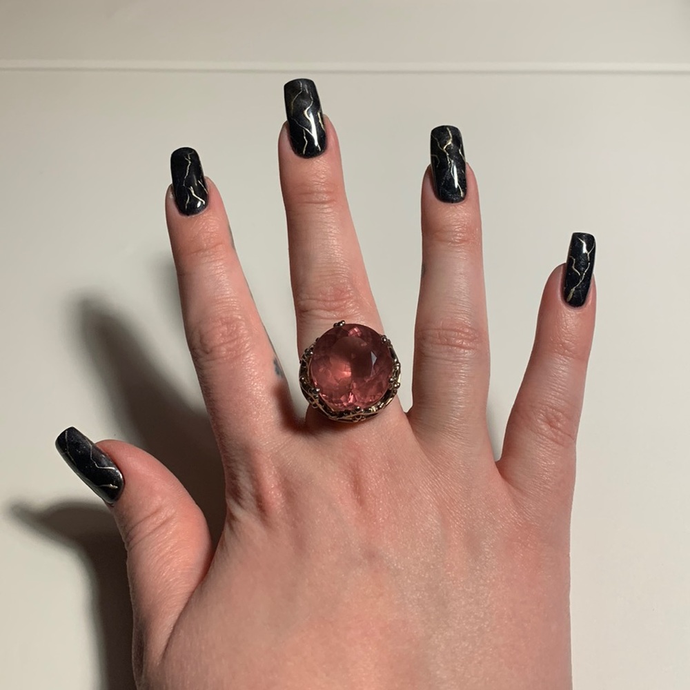 Crown style ring